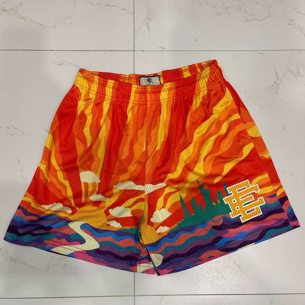 Eric Emanuel NYC sunset shorts